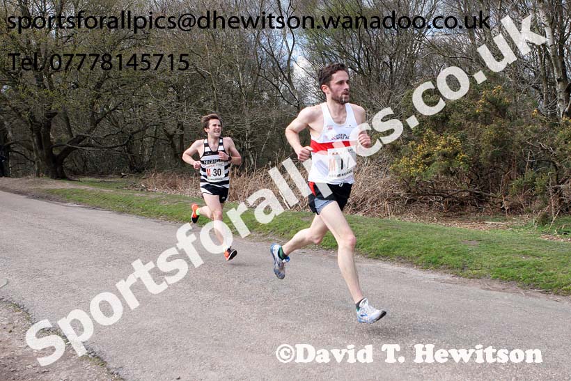 Senior mens English National 12 Stage Road Relay, 2016 English National 12 and 6 Stage Road Relays, Sutton Coldfield, Birmingham. Photo: David T. Hewitson/Sports for All Pics